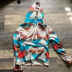 Aztec patterned sweatshirt